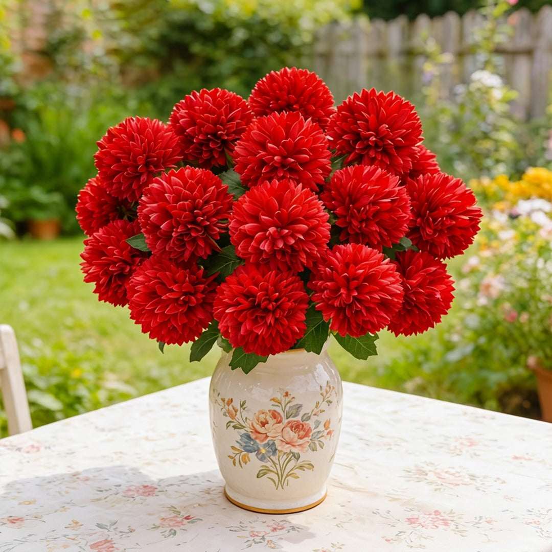 Artificial Chrysanthemum Flowers (10 pcs)