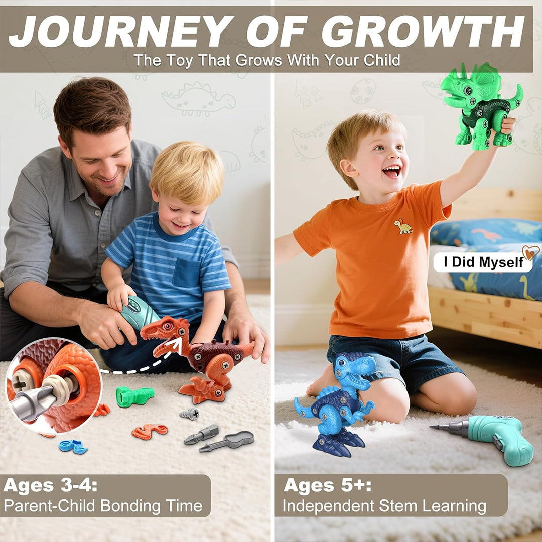 DinoKit – STEM Dinosaur Building Blocks