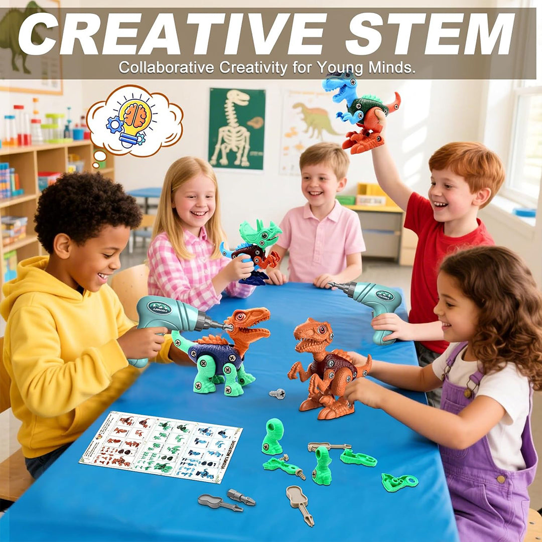 DinoKit – STEM Dinosaur Building Blocks
