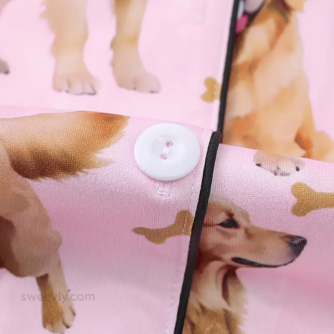 Golden Retriever Pajama Set
