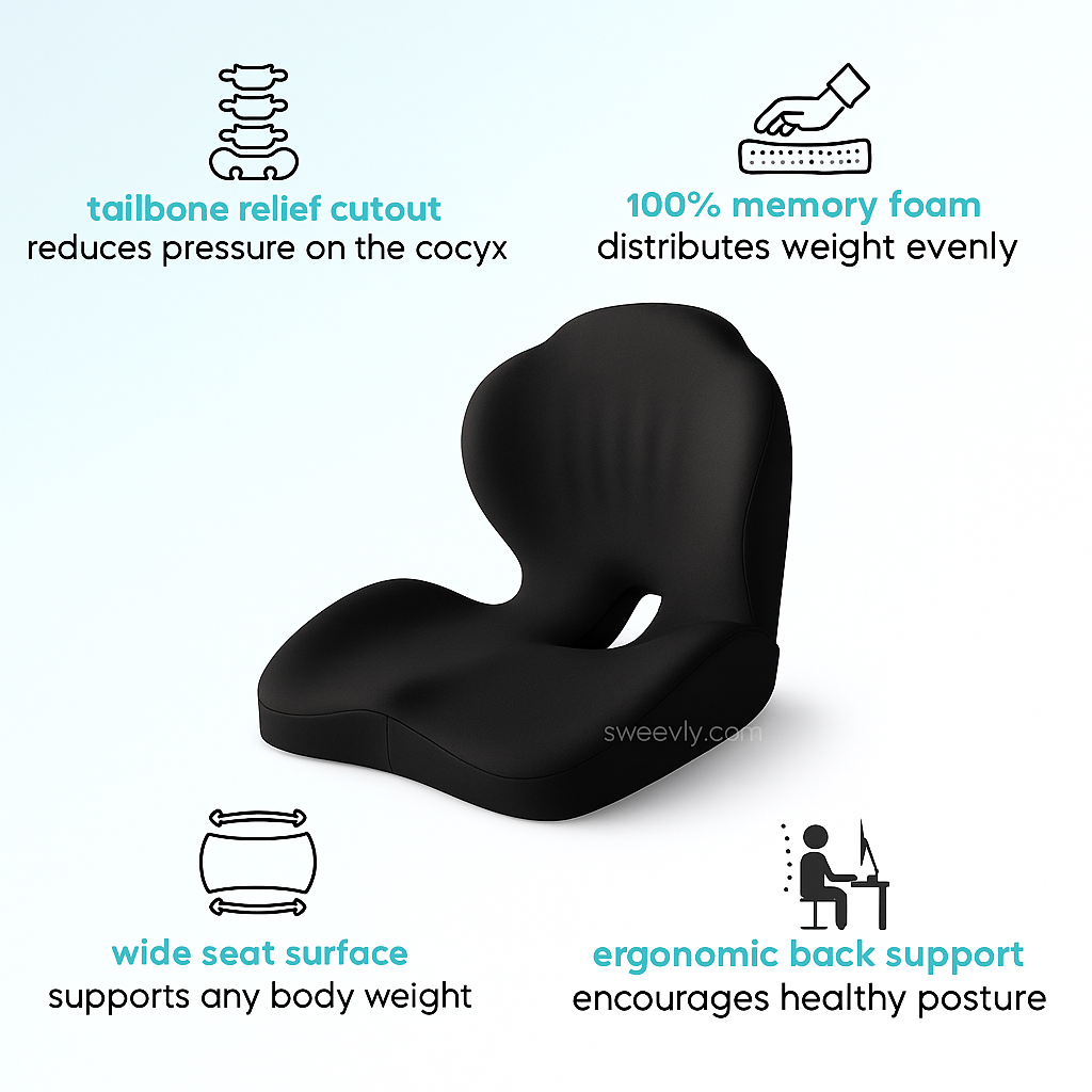 posture+ seat cushion