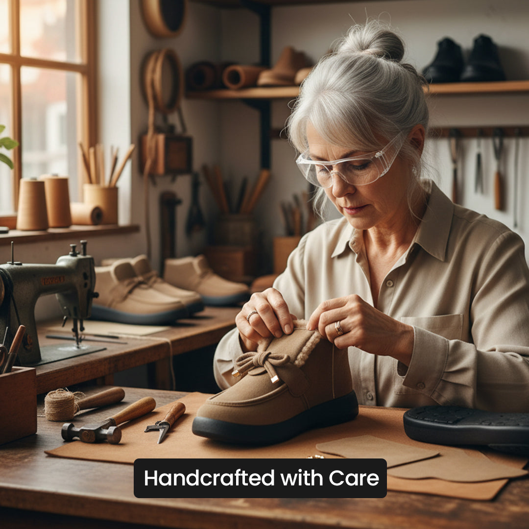 CozyStep - Warm & Supportive Winter Shoes