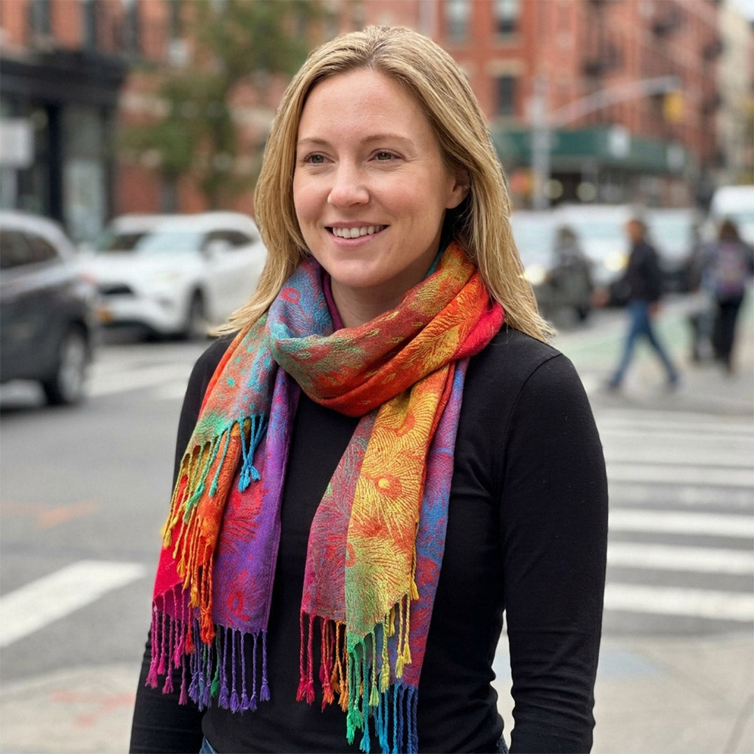 Boho Cashmere Wrap