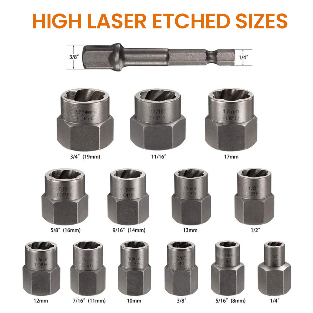 Bolt Extractor Kit - 13pc