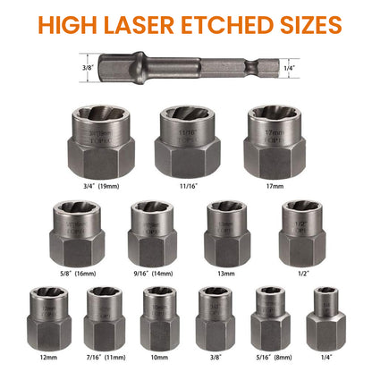 Bolt Extractor Kit - 13pc