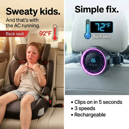 Breezy® - Portable Clip on Fan