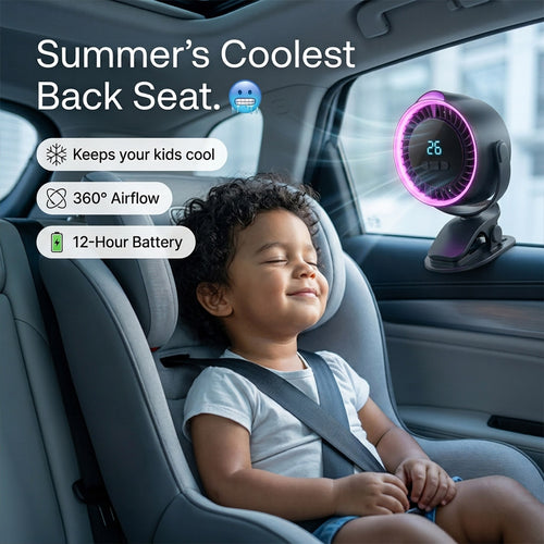 Breezy® - Portable Clip on Fan