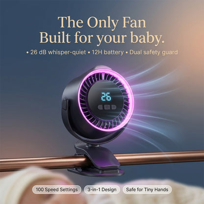 Breezy® - Portable Clip on Fan