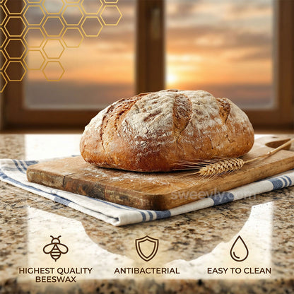 Premium 100% Cotton-Beeswax Bread Bags