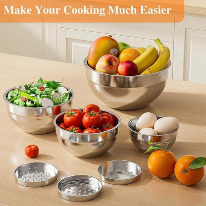 6 Piece Mixing Bowl Set