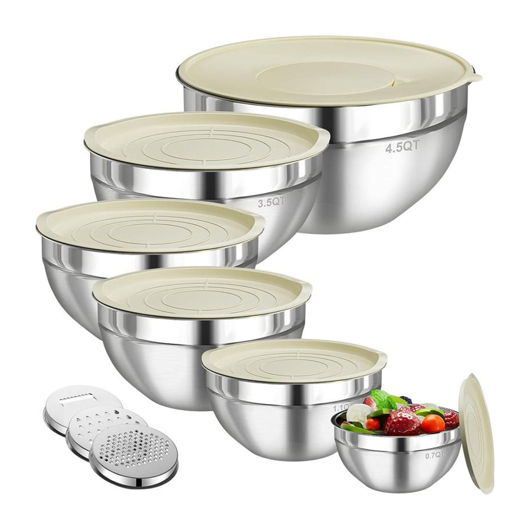 6 Piece Mixing Bowl Set