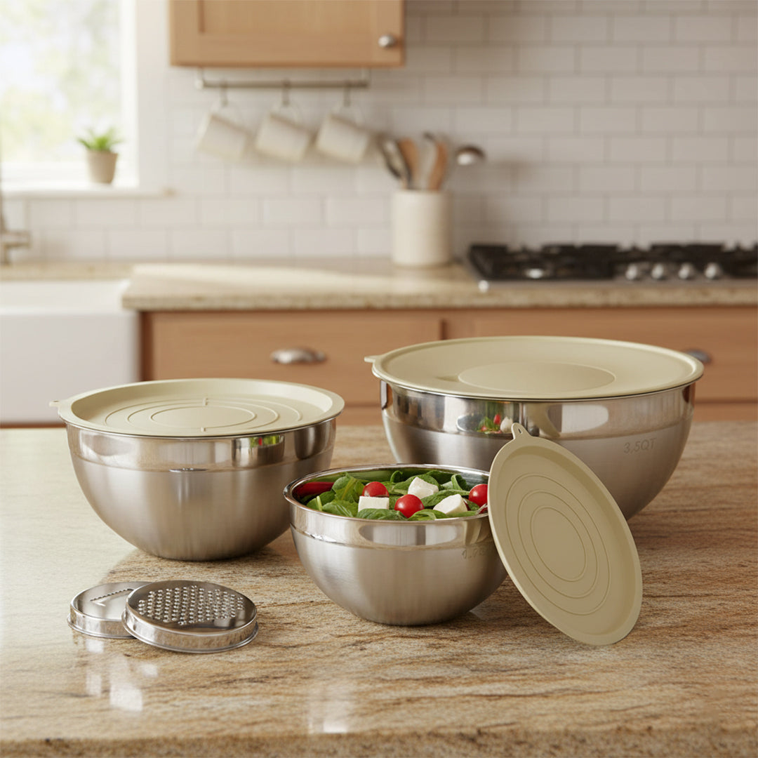 6 Piece Mixing Bowl Set