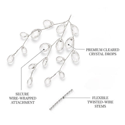 Crystal Christmas Tree Branches