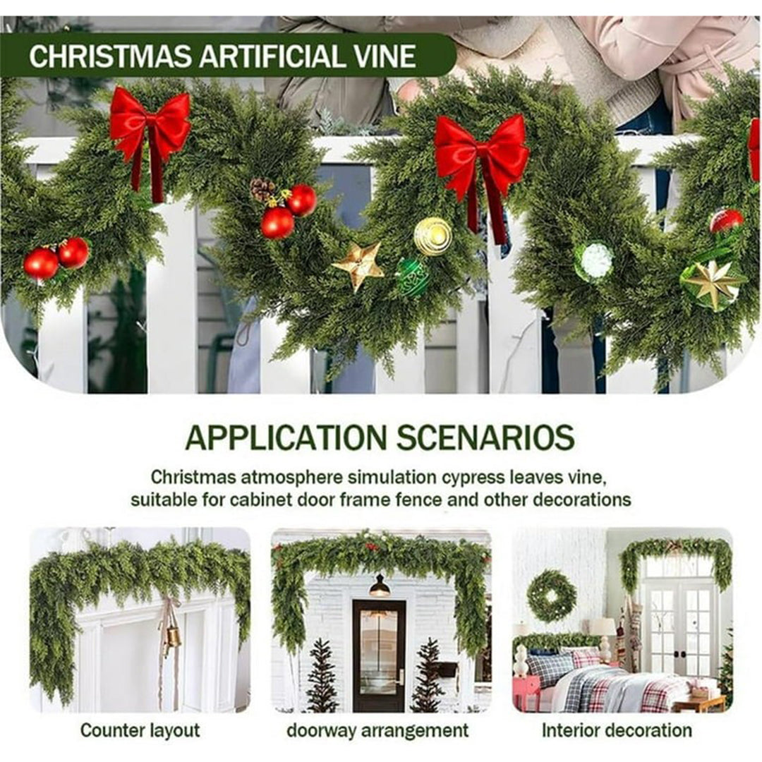 CedarCharm | Real-Touch Garland