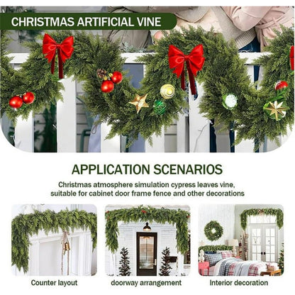 CedarCharm | Real-Touch Garland