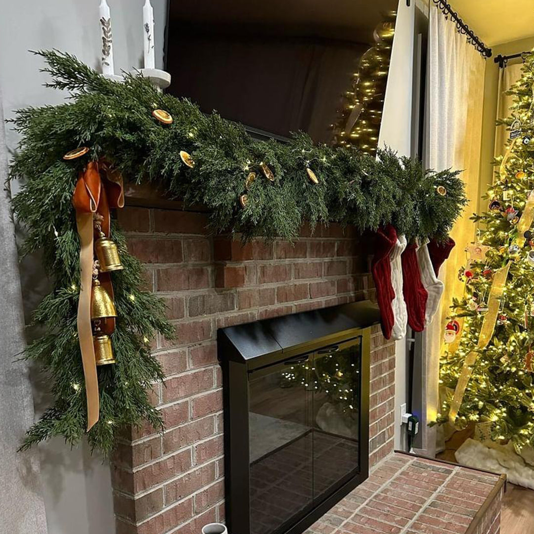 CedarCharm | Real-Touch Garland