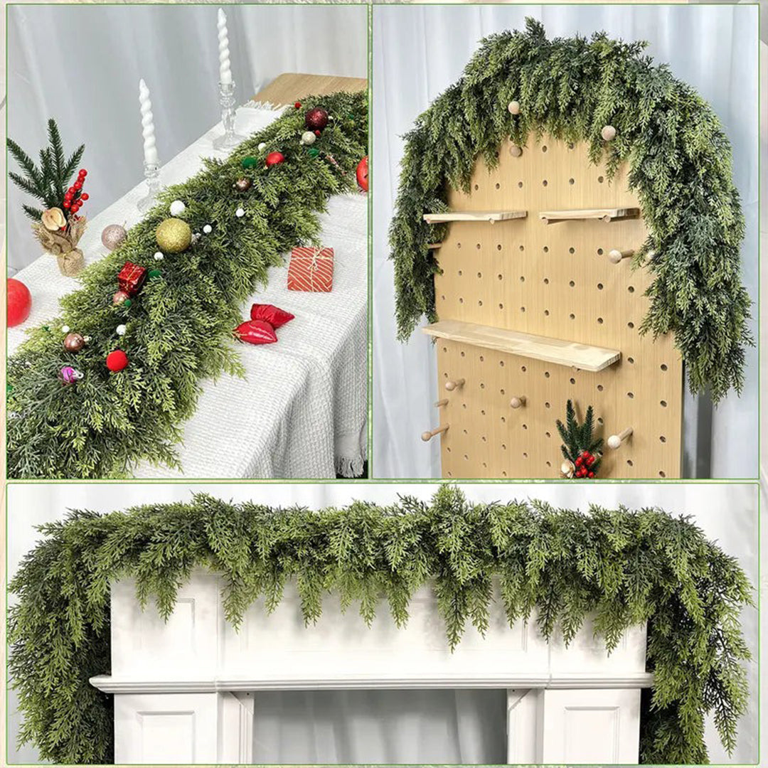 CedarCharm | Real-Touch Garland