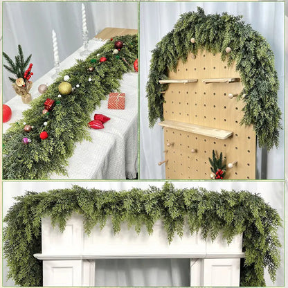 CedarCharm | Real-Touch Garland