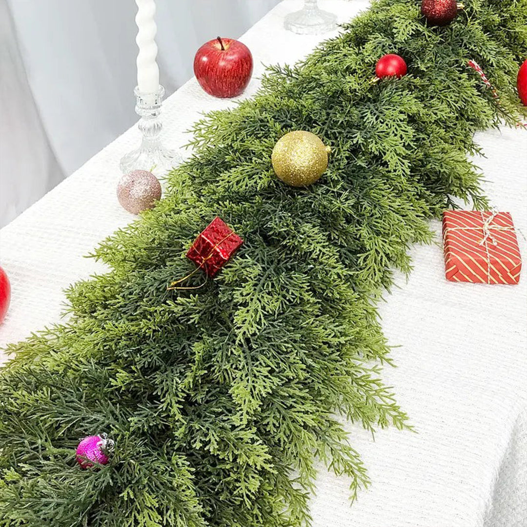 CedarCharm | Real-Touch Garland