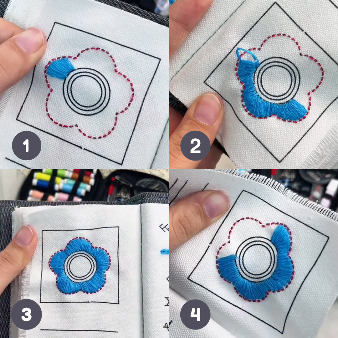 DIY Embroidery Stitch Book