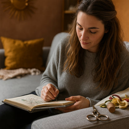 DIY Embroidery Stitch Book