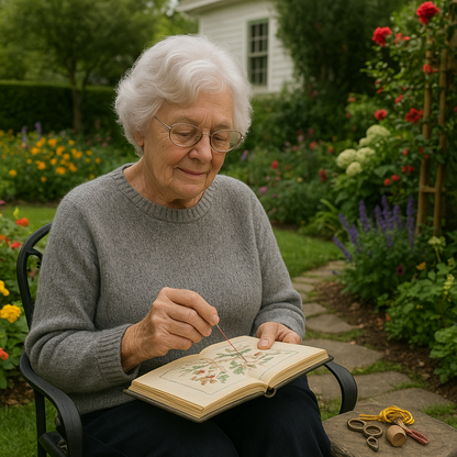 DIY Embroidery Stitch Book