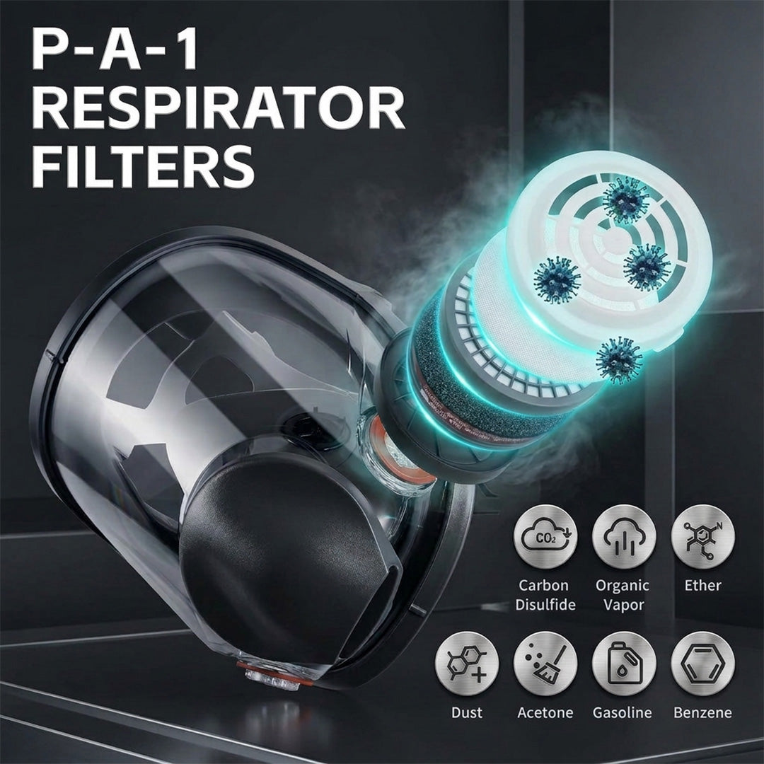 Emergency Anti-Fog Full Face Respirator