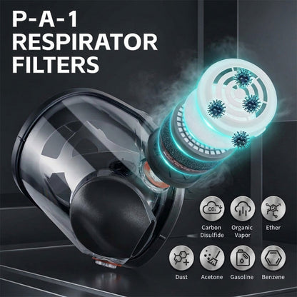 Emergency Anti-Fog Full Face Respirator