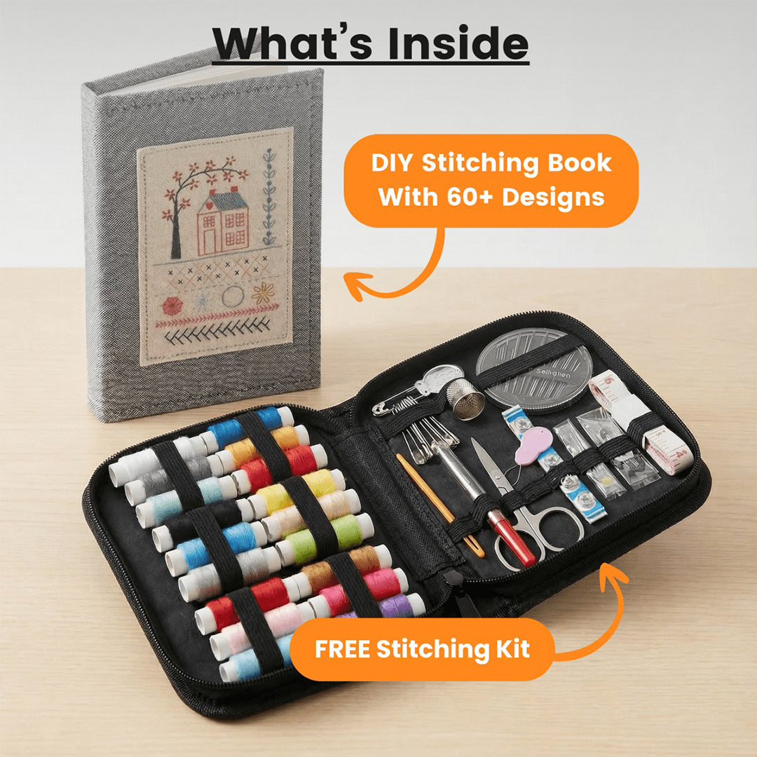 DIY Embroidery Stitch Book