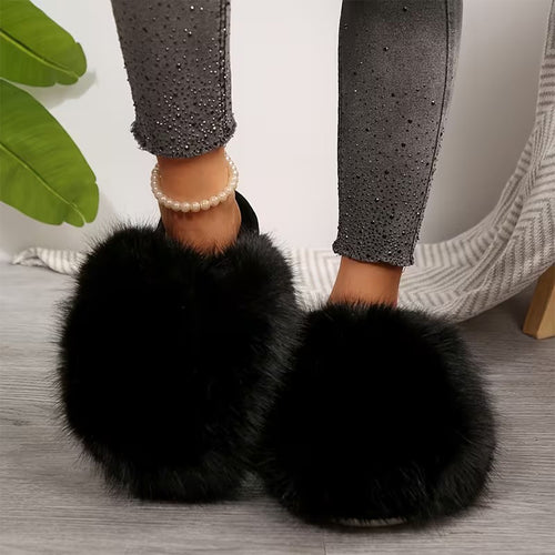 Fluffy Plush Slippers
