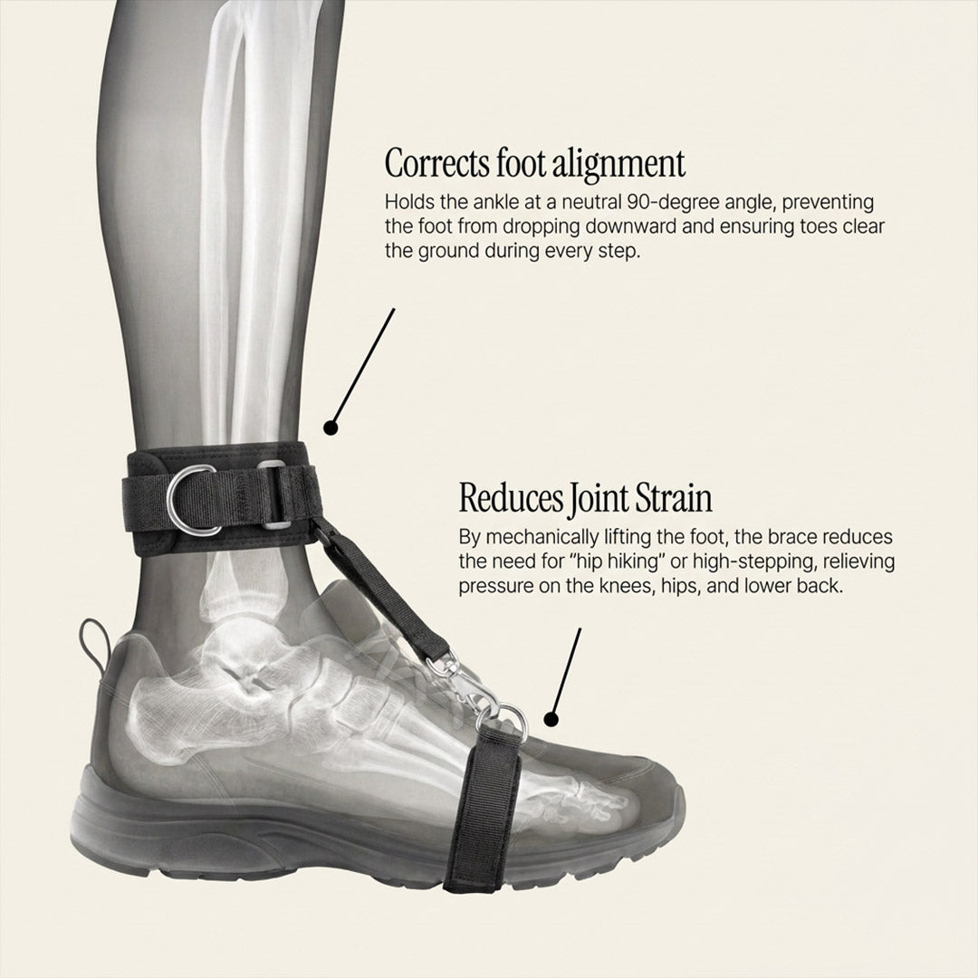 FootUp - Dynamic Drop Foot Brace