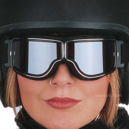 Vintage Fit-Over Motorcycle Goggles