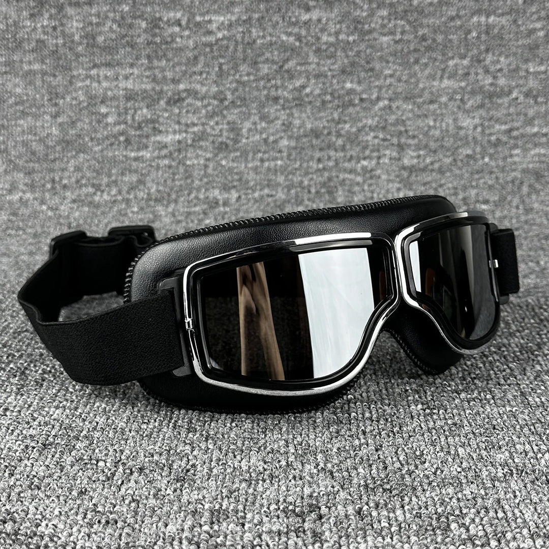 Vintage Fit-Over Motorcycle Goggles