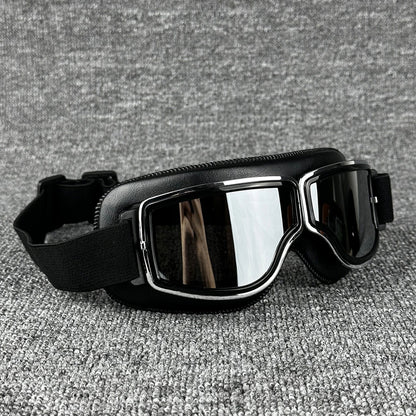 Vintage Fit-Over Motorcycle Goggles