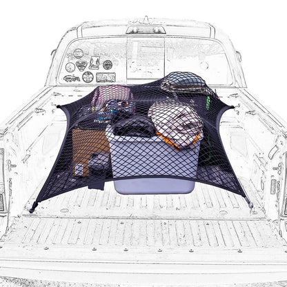 Grid+ Elastic Cargo Bed Net