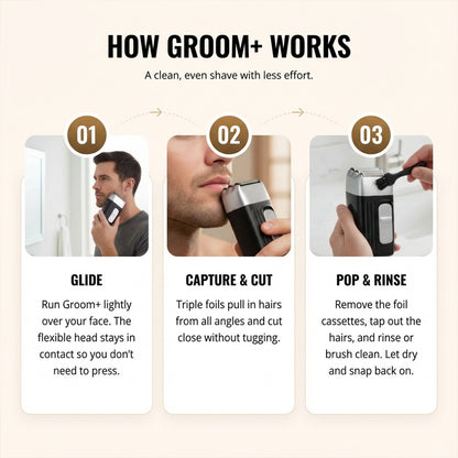 Groom+ Ultra-Smooth Shaver
