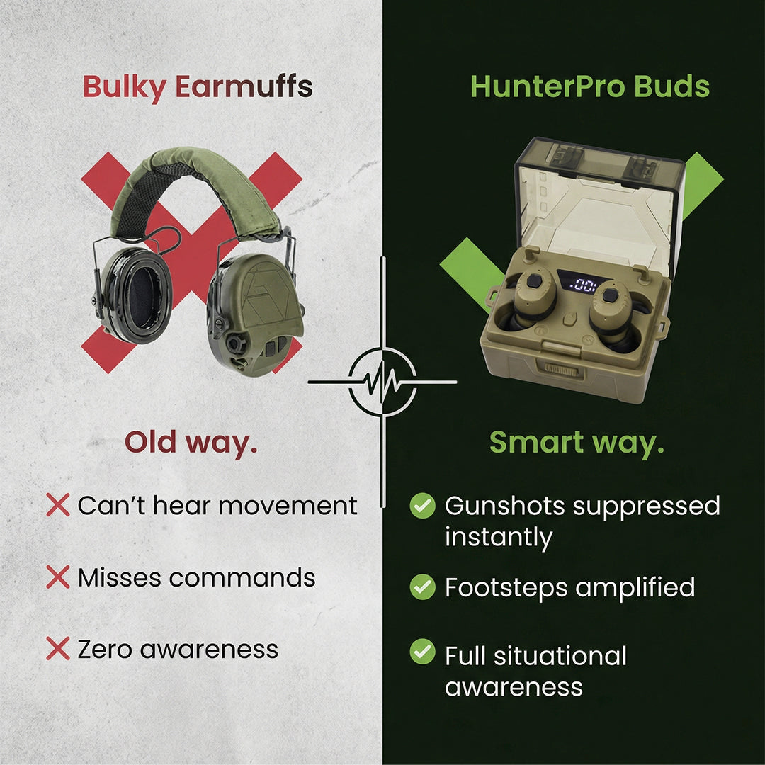 HunterPro Tactical Earbuds