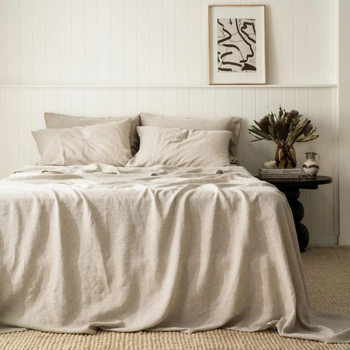 Olen - 100% Natural Linen Bedset