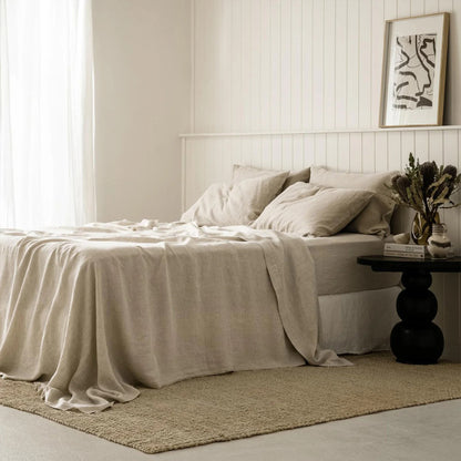 Olen - 100% Natural Linen Bedset