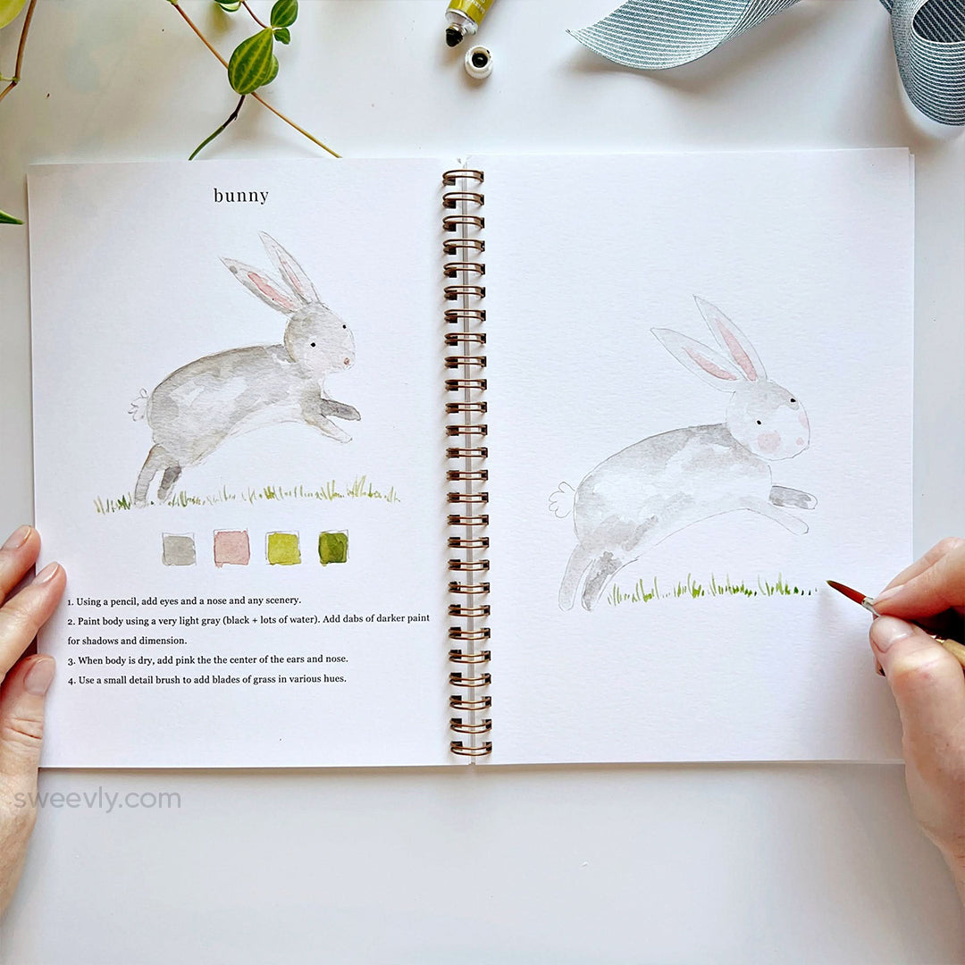 Watercolor Workbook Set