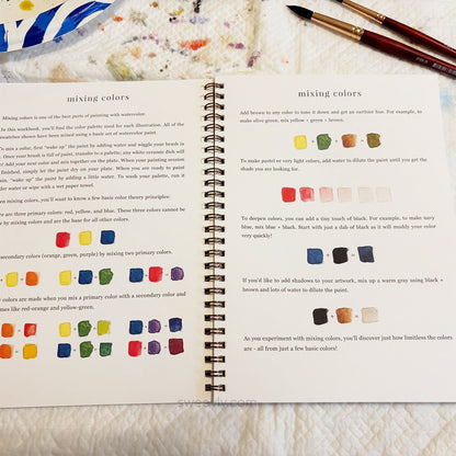 Watercolor Workbook Set