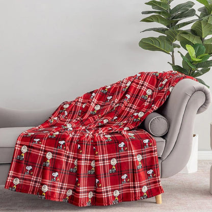 Peanuts Harvest Plush Throw Blanket
