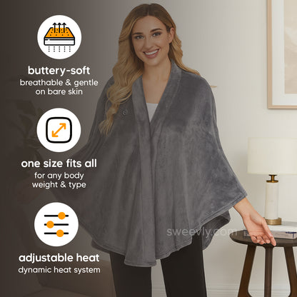 Therma+ Portable Heated Shawl