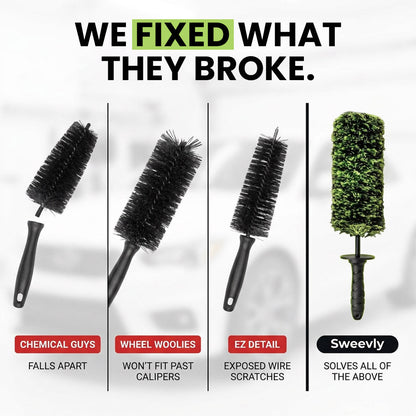 Sweevly™ Wheel Brush