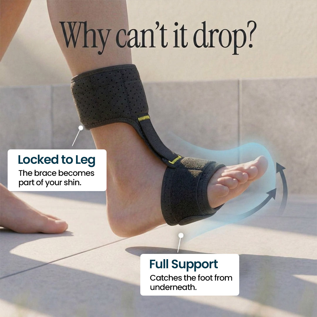StrideX Foot Drop AFO Brace