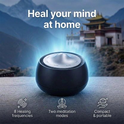 Tibetan frequency singing bowl